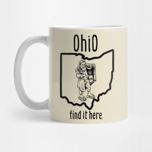 Find It Here, Ohio. Mug